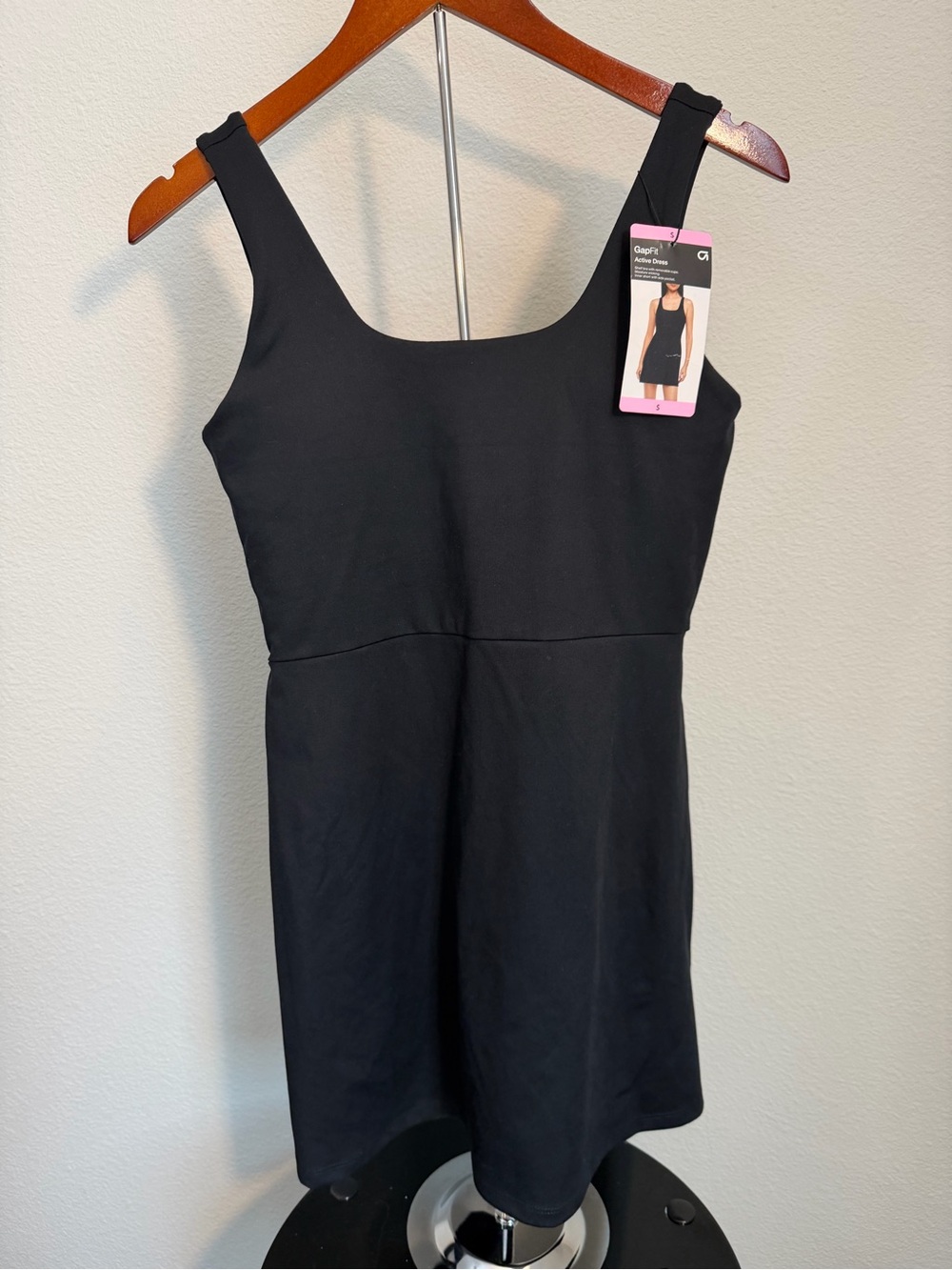 GAP Black GapFit Active Tank Dress